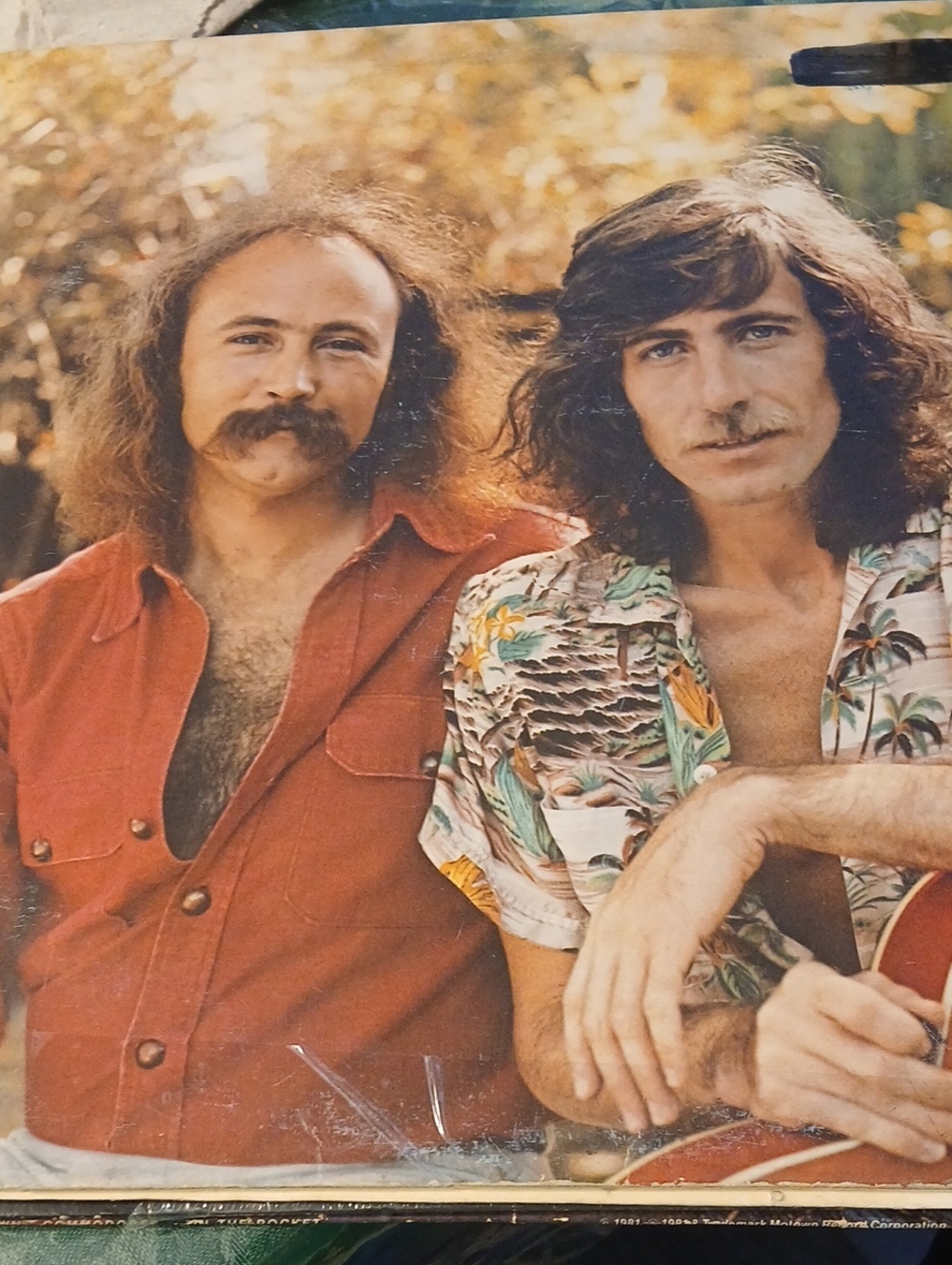 David Crosby / Graham Nash Wind On The Water Vinyl Album 1975 ABC Records